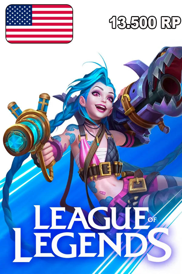 LoL 13.500 RIOT POINTS US