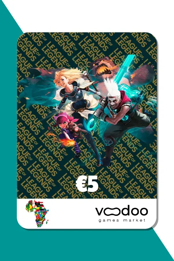 League of Legends RIOT ACCESS MENA €5 EU Gift Card