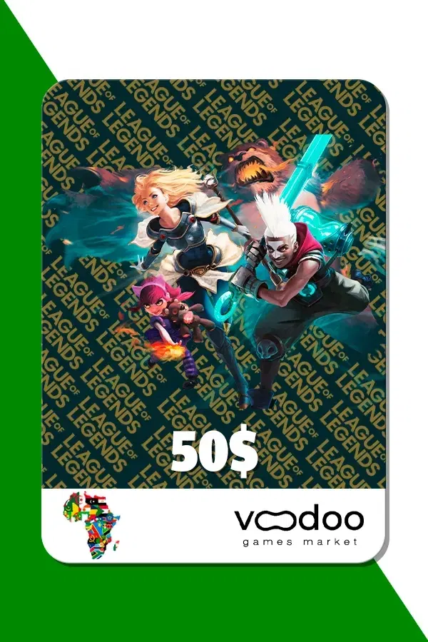 League of Legends RIOT ACCESS MENA $50 USD Gift Card