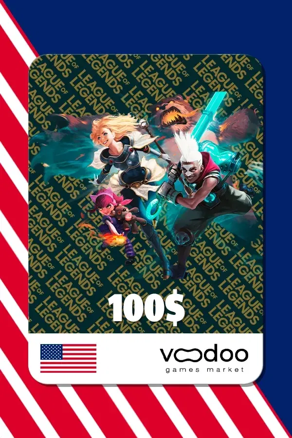 Подарочная карта League of Legends RIOT ACCESS 100$ США