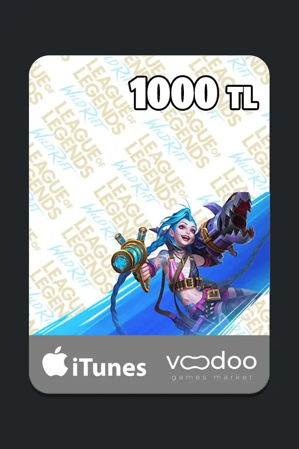 LOL Wild Rift 1000 TL Itunes