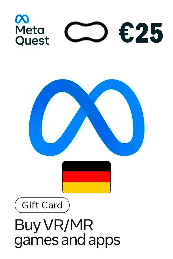 Meta Quest €25 Германия