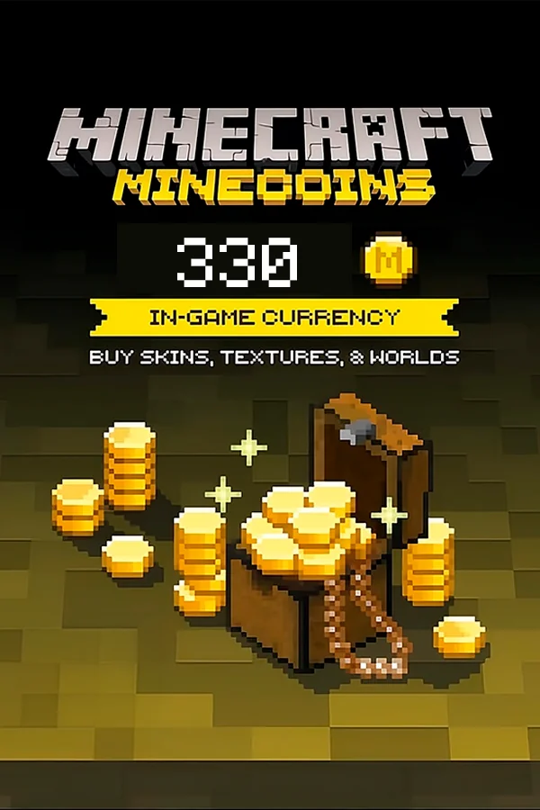 Minecoins Pack: 330 Coins Minecraft Java & Bedrock Edition Key (Global)