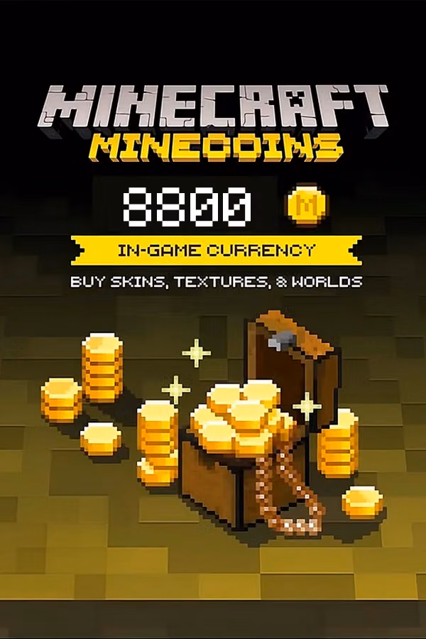 Minecoin Pack 8800 Coins Minecraft
