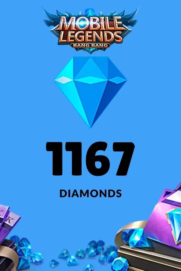 Mobile Legends 1167 Diamonds Global