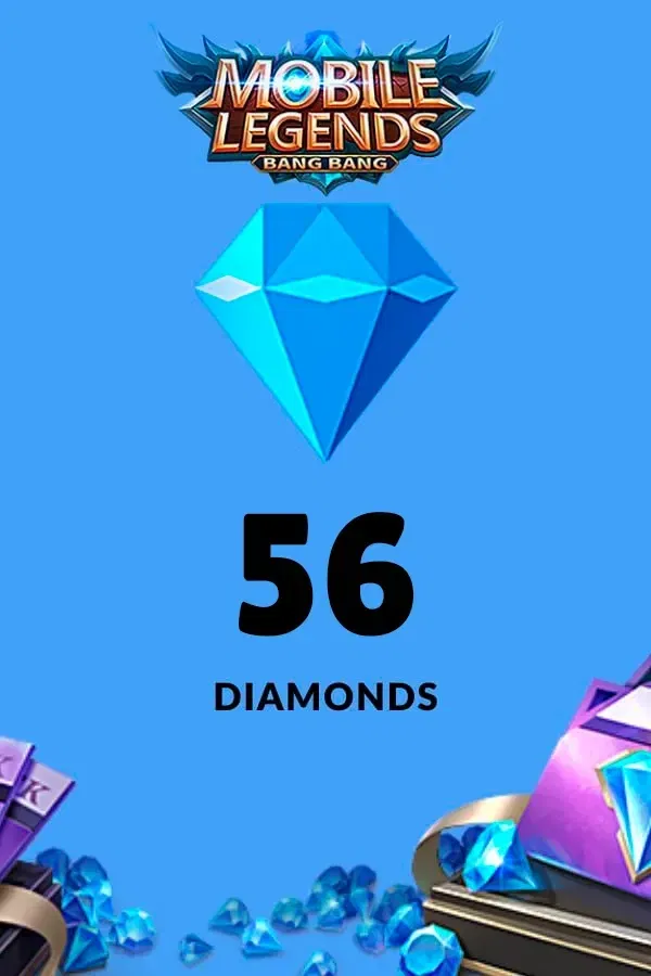Mobile Legends BB 56 Diamonds Global Gift Card
