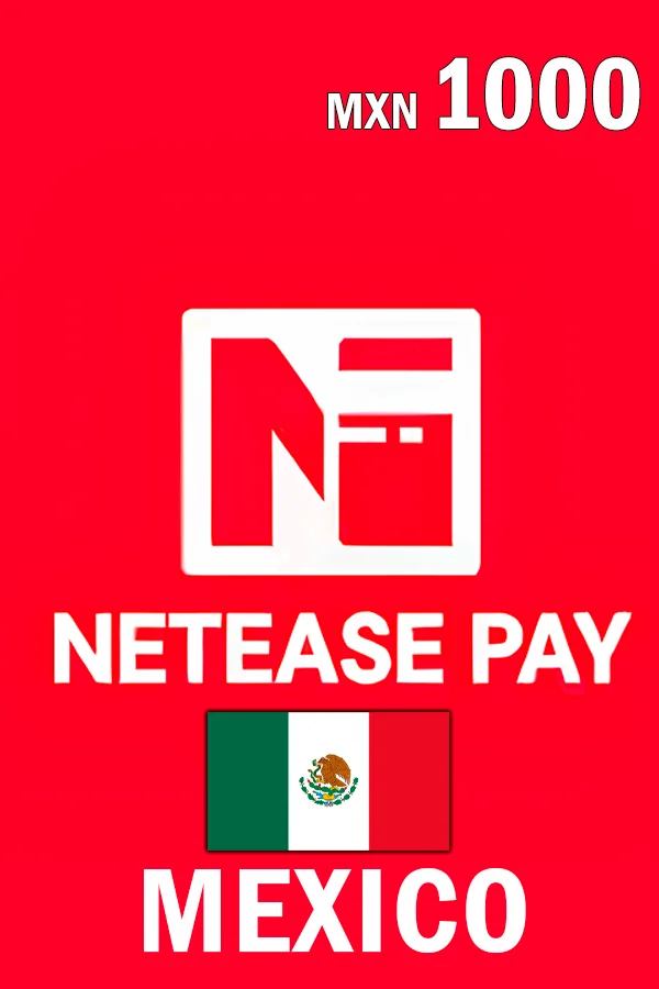 Buy NetEase Pay 1000 MXN Mexico Gift Card