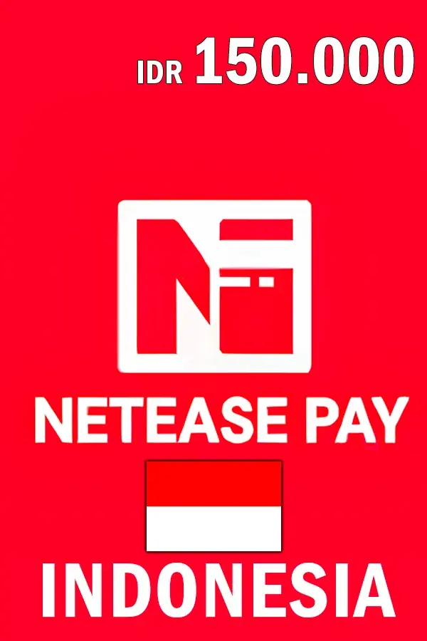 Buy NetEase Pay 150.000 IDR Indonesia Gift Card