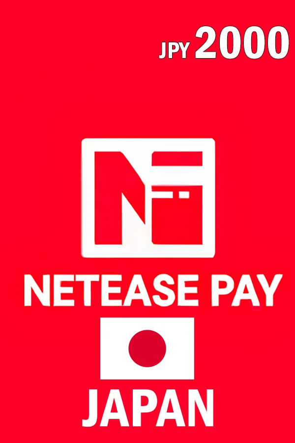 Buy NetEase Pay 2000 JPY Japan Gift Card