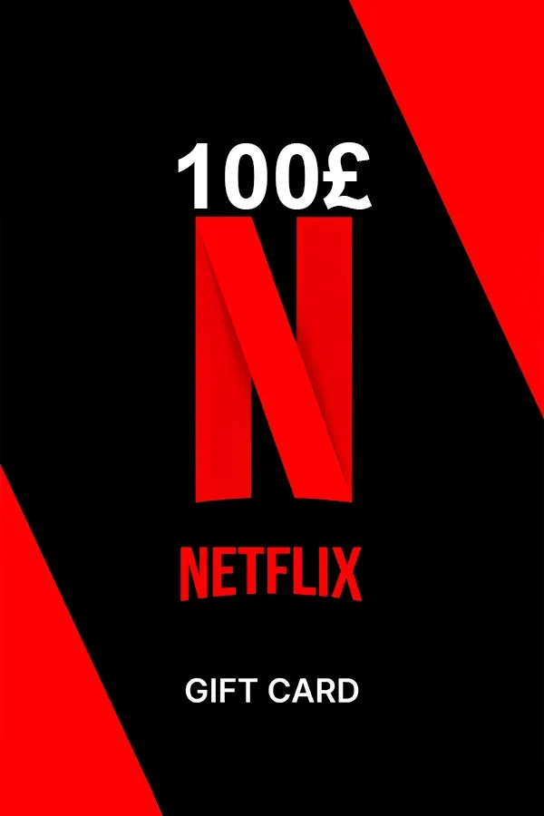 Netflix 100 GBP UK Gift card