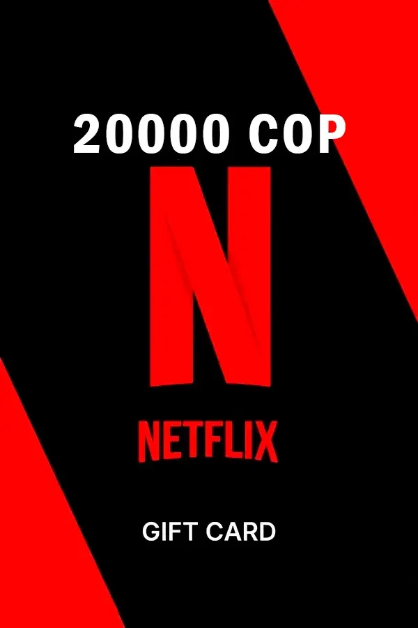 Netflix 20000 COP Colombia Gift card