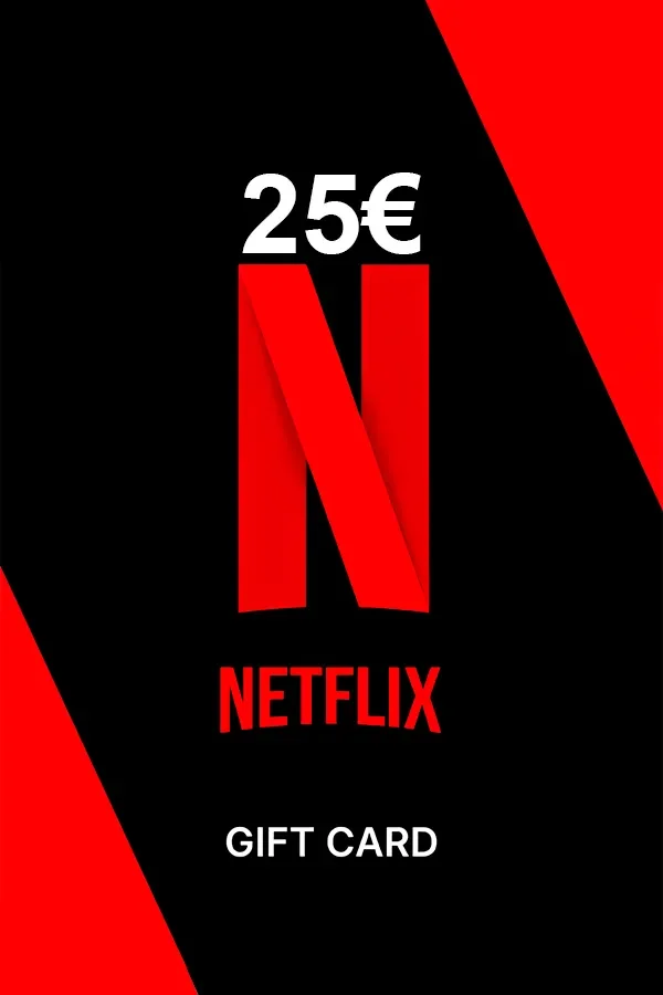 Netflix €25 EUR Gift card Europe