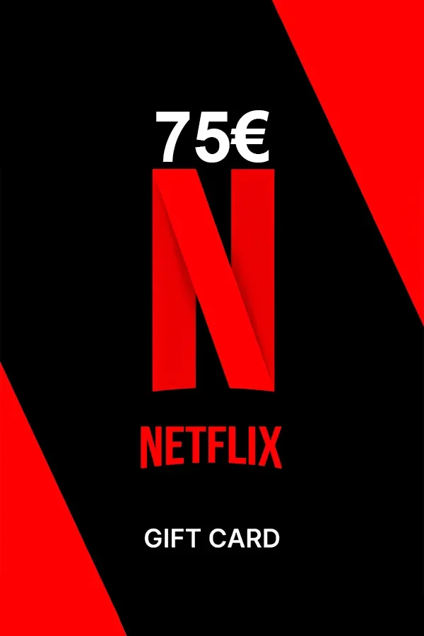 Netflix €75 EUR Gift card Europe