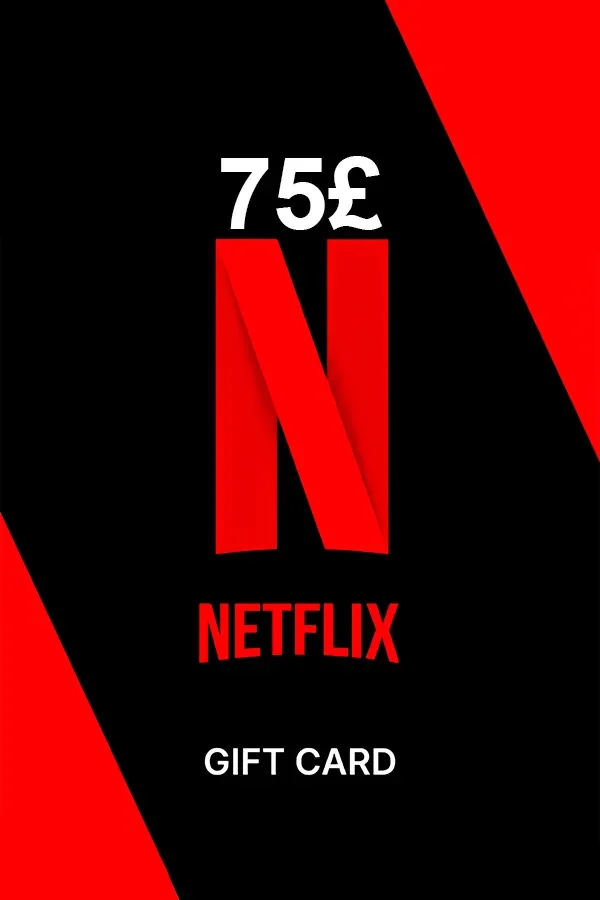 Netflix 75 GBP UK Gift card