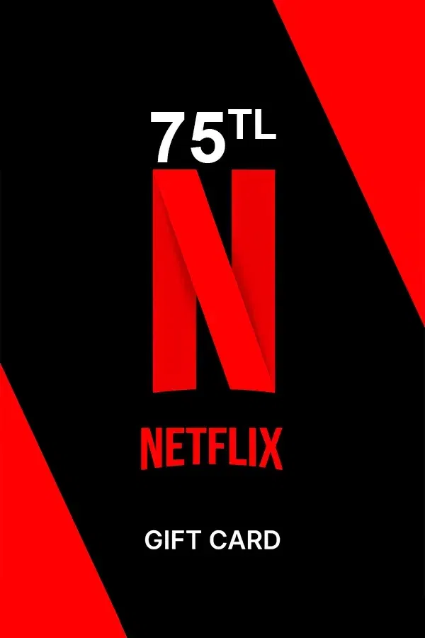 Netflix 75 TL Turkey Gift card