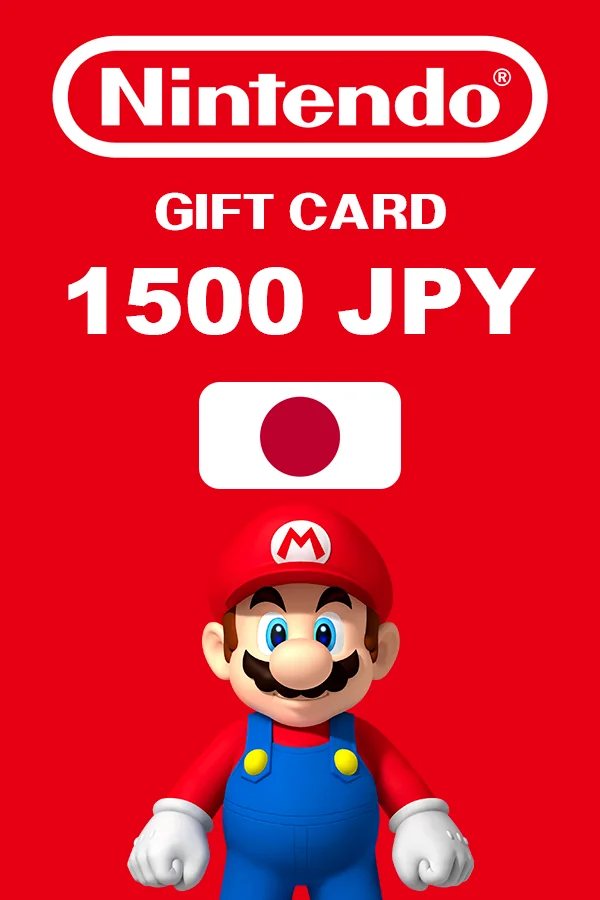 1500 JPY Nintendo eShop Япония