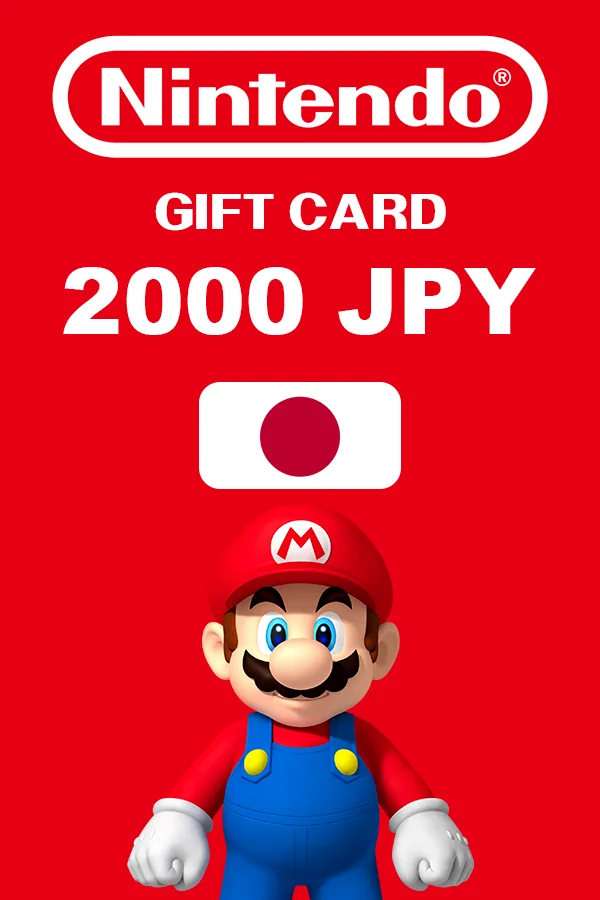 Nintendo eShop Card 2000 JPY (Japan)