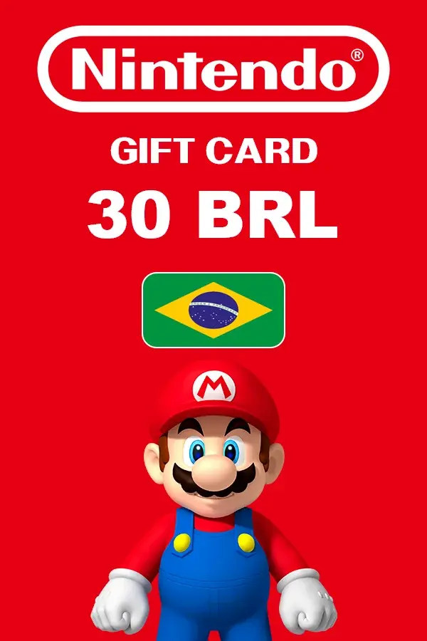 Nintendo eShop Card 30 BRL (Brazil)