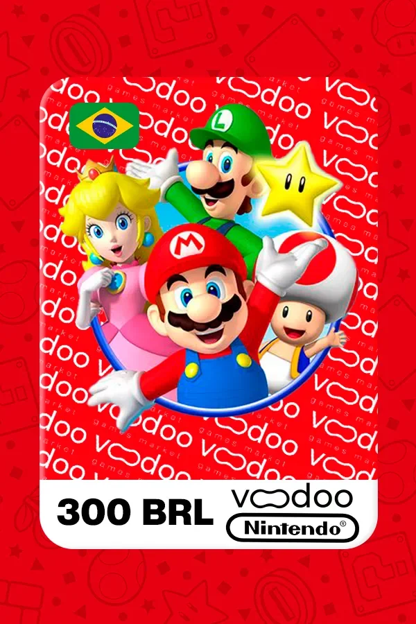 Buy Gift Сard 300 BRL Brazil Nintendo eShop Card