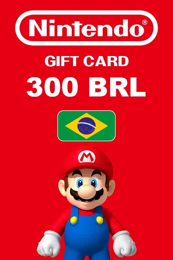 Nintendo eShop Card 300 BRL (Brazil)