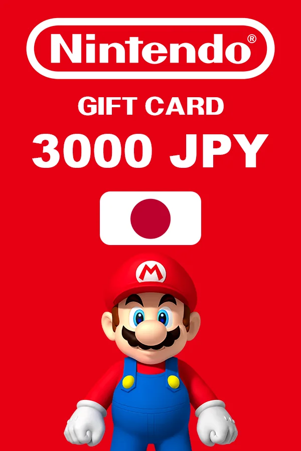 Nintendo eShop Card 3000 JPY (Japan)