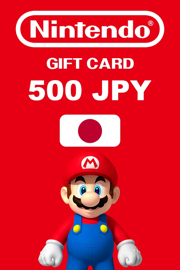 500 JPY Nintendo eShop Япония