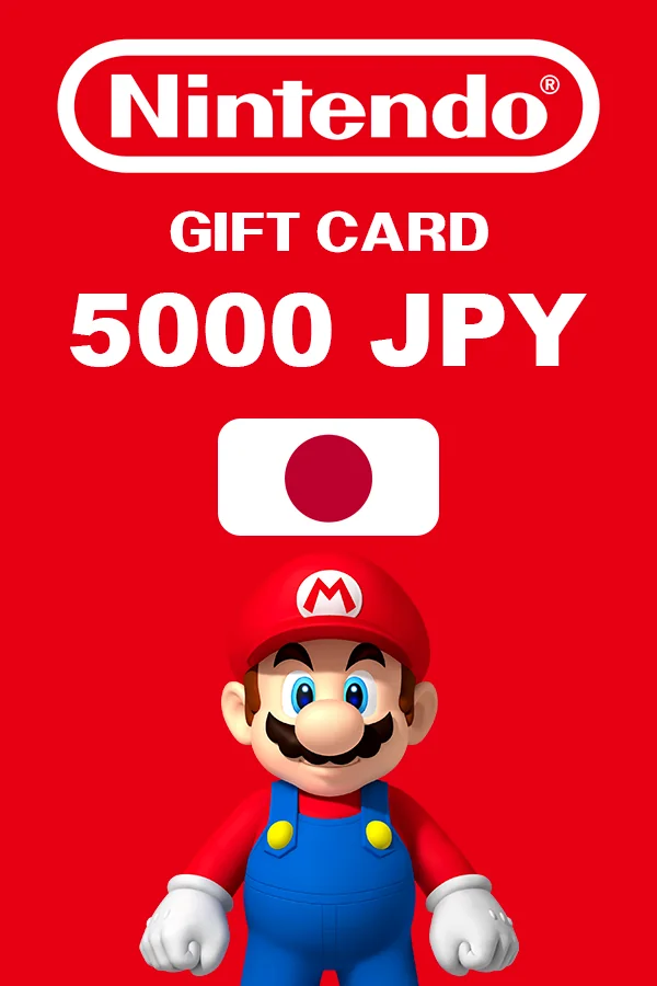 5000 JPY Nintendo eShop Japan