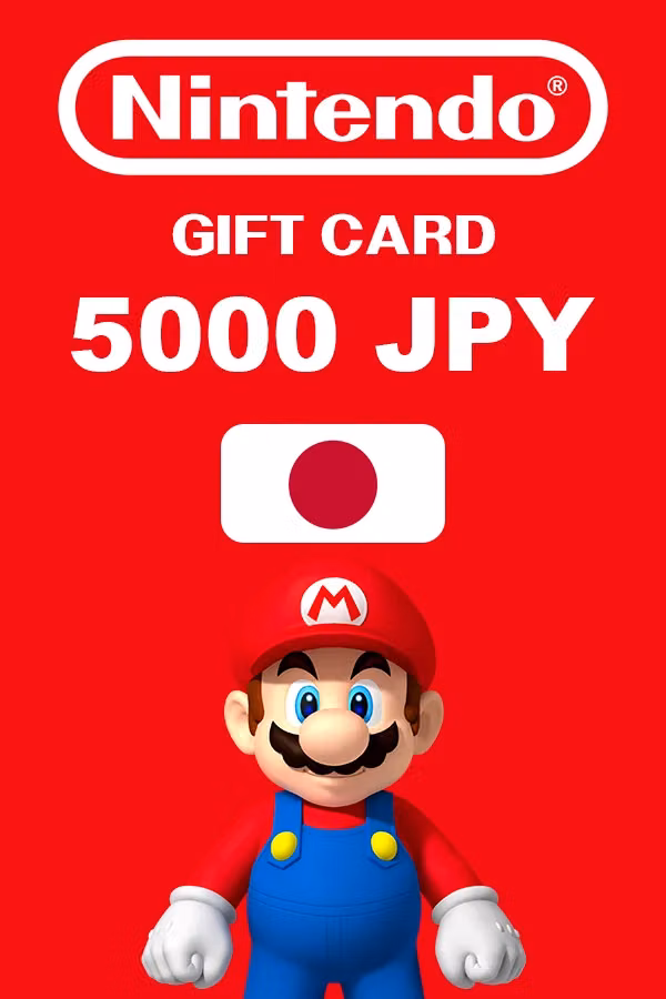 Nintendo eShop Card 5000 JPY (Japan)