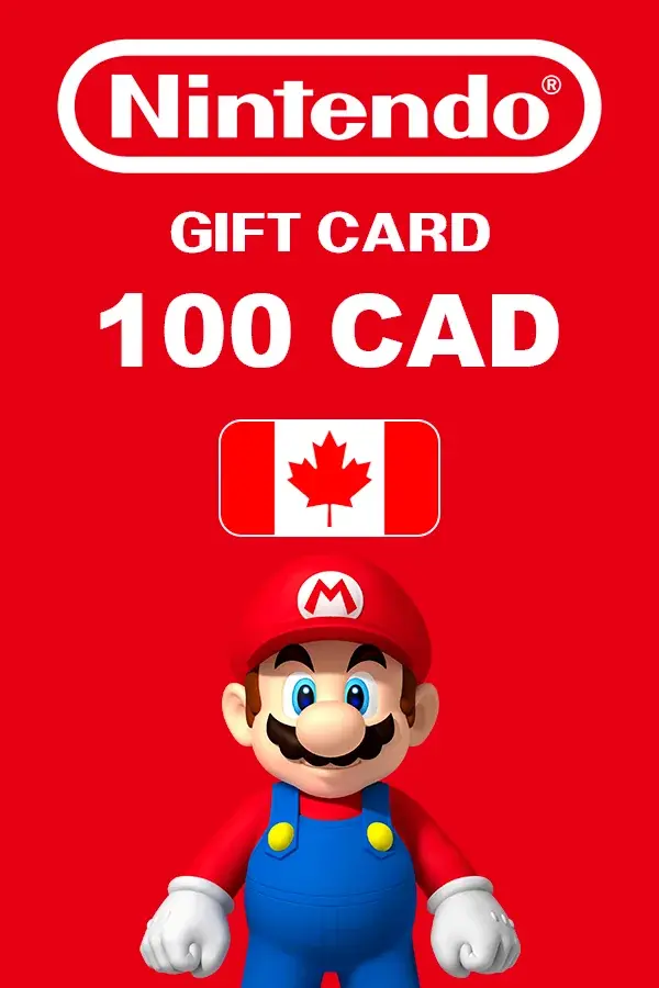 Nintendo eShop Card 100 CAD (Canada)