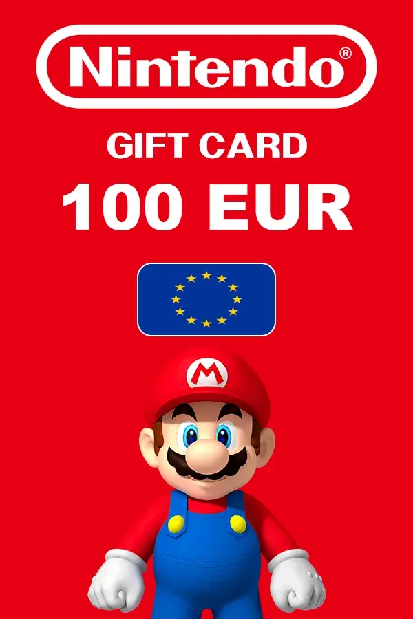 Карта пополнения 100 EUR Nintendo eShop Card (Европа)