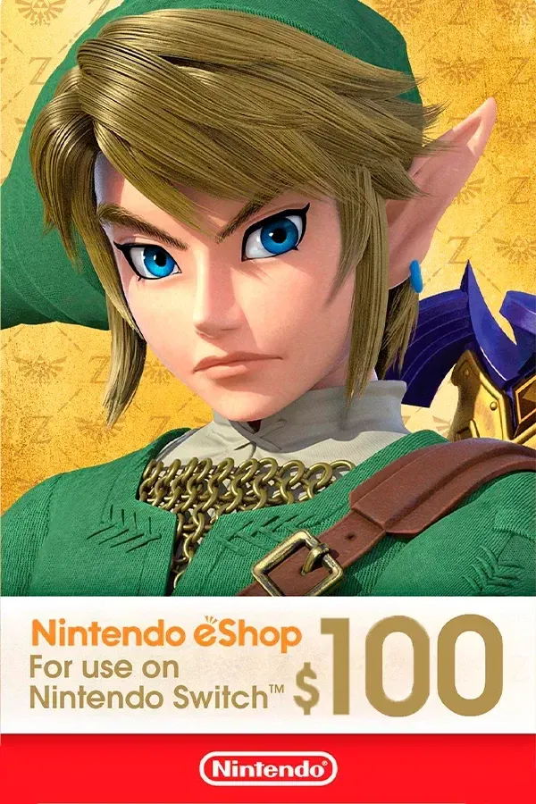 Buy Gift Card 100 USD US Nintendo eShop Card
