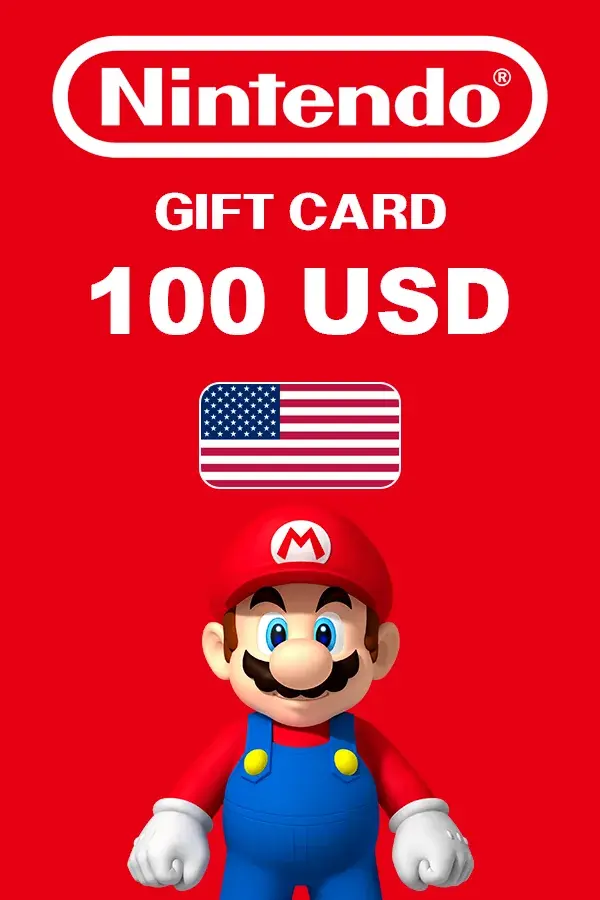100 USD Nintendo eShop USA
