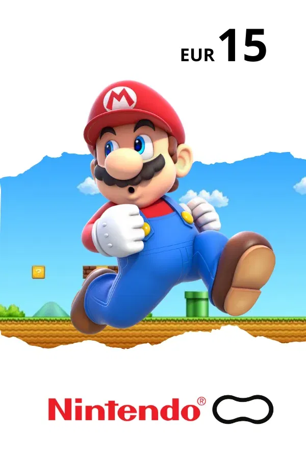 Buy Gift Card 15 EUR Europe Nintendo eShop Card