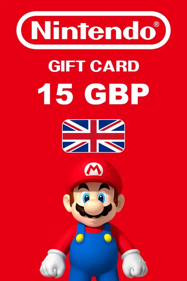 15 GBP Nintendo eShop United Kingdom