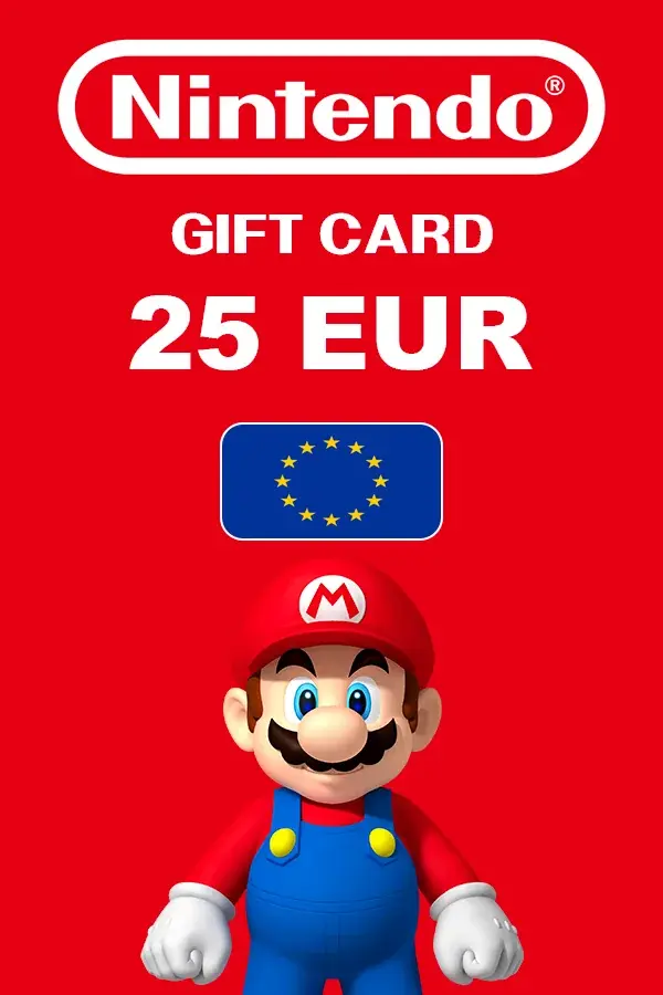 25 EUR Nintendo eShop Европа