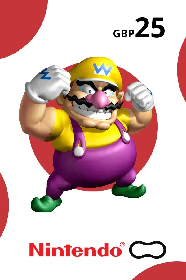 Nintendo eShop 25 GBP UK