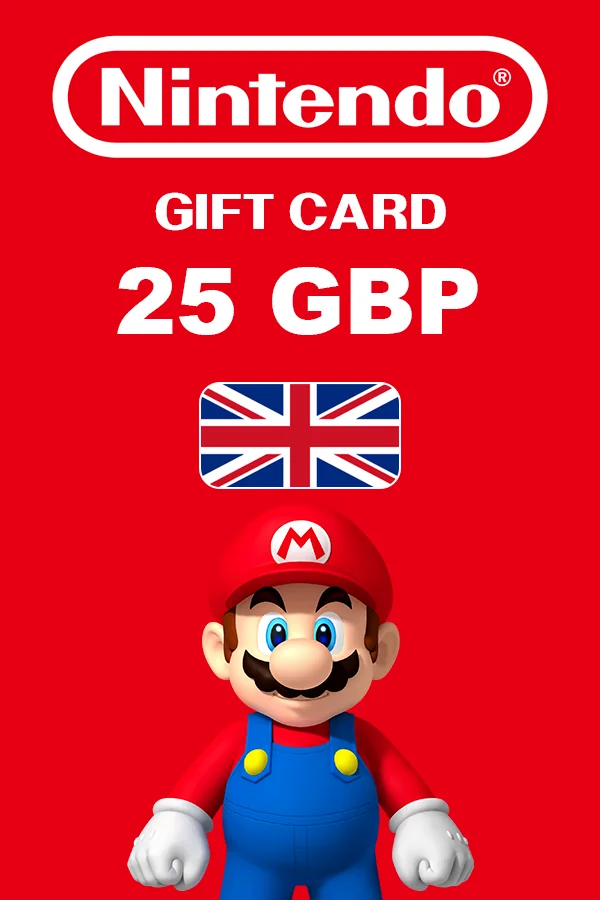 25 GBP Nintendo eShop United Kingdom
