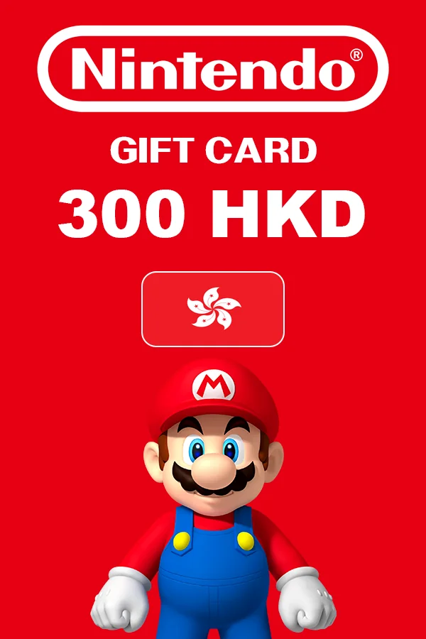 300 HKD Nintendo eShop Hong Kong