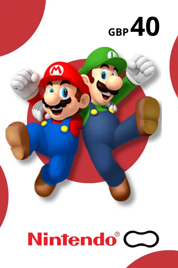 Nintendo eShop 40 GBP UK
