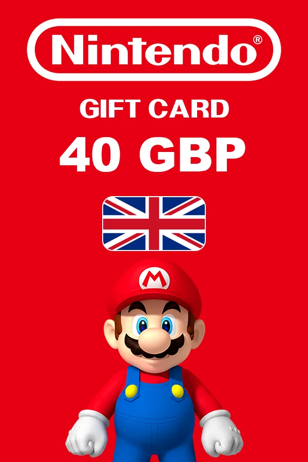 40 GBP Nintendo eShop United Kingdom