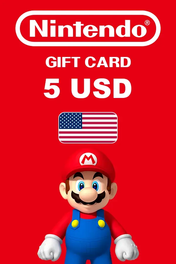 Nintendo eShop Card 5 USD (USA)
