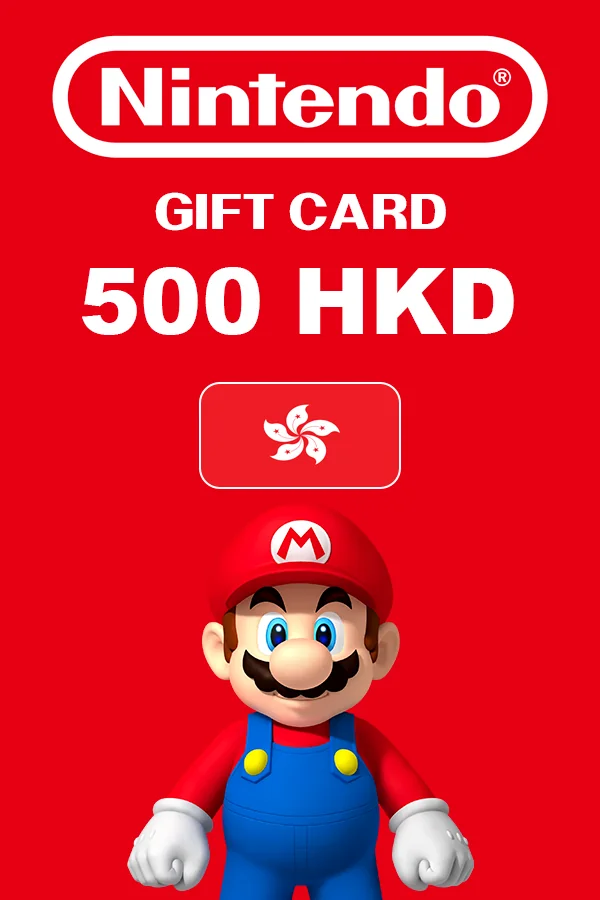 Nintendo eShop Card 500 HKD (Hong Kong)