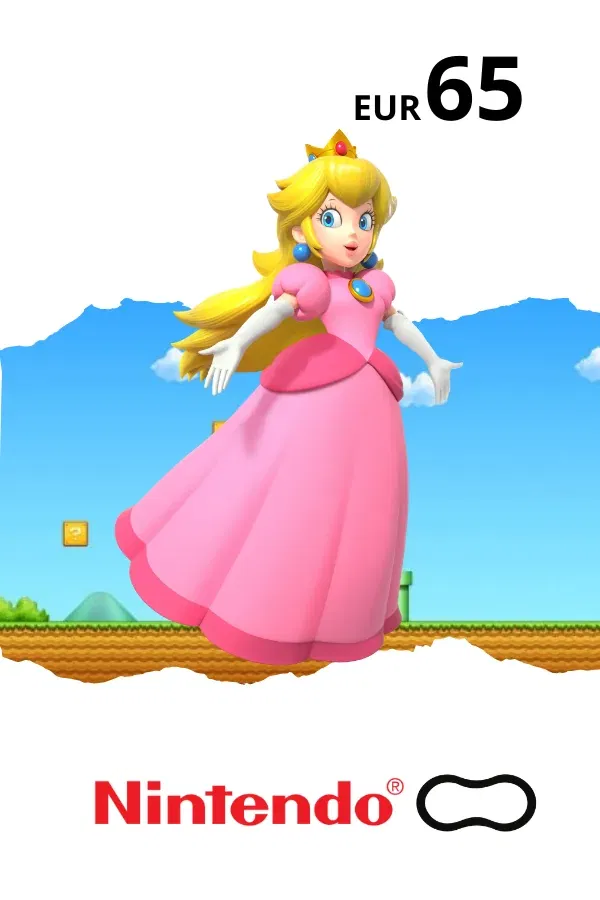 Buy Gift Card 65 EUR Europe Nintendo eShop Card
