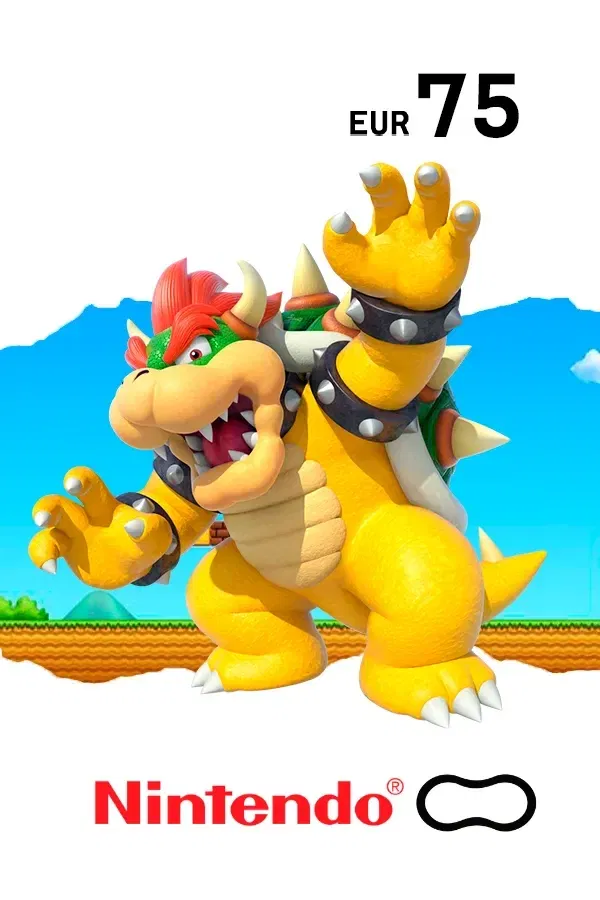 Buy Gift Card 75 EUR Europe Nintendo eShop Card