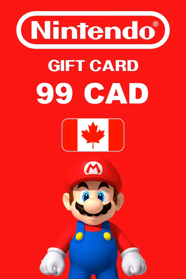 Nintendo eShop Card 99 CAD (Canada)