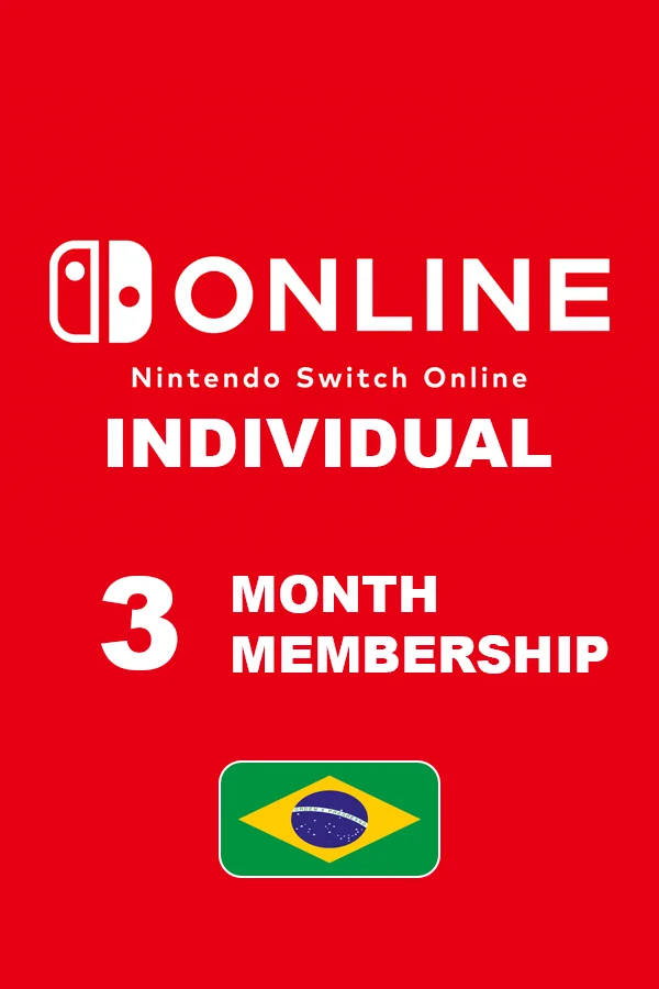 BR 3 Months Nintendo Switch Online