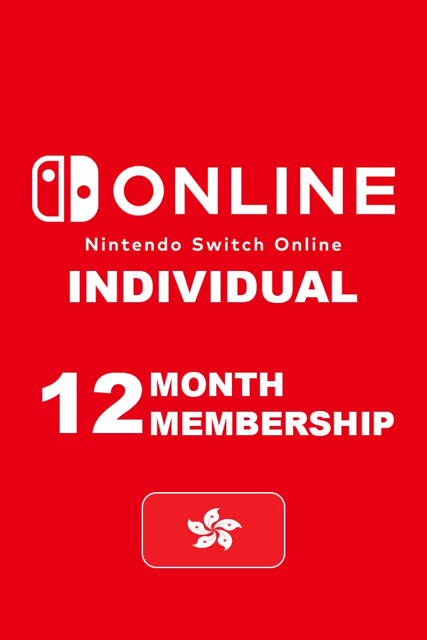 HK 12 Months Nintendo Switch Online