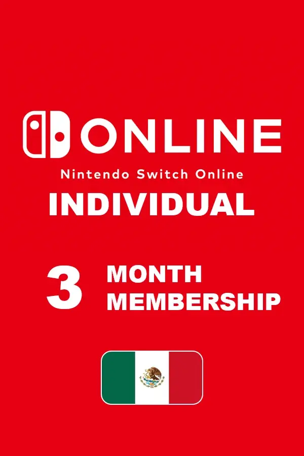 Nintendo Switch Online 3 Months Membership Key (Mexico)