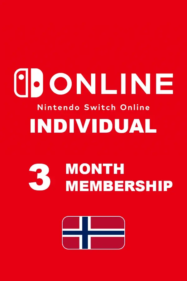 Nintendo Switch Online 3 Months Membership Key (Norway)