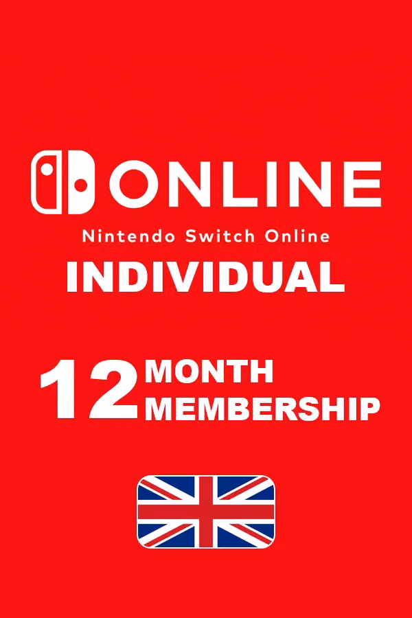 Nintendo Switch Online 12 Months Membership Key (UK)